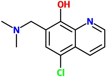 (image for) MC095214 5-Chloro-7-[(dimethylamino)methyl]-8-quinolinol